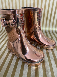 Baby or Children Metal Plated Boots