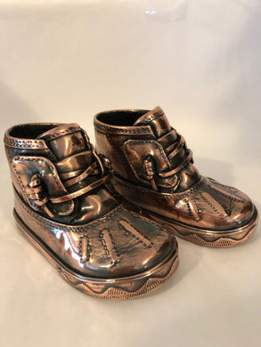 Bronzed Baby & Children Shoes